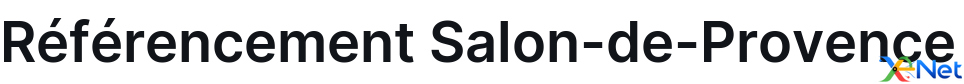 Référencement Salon-de-Provence